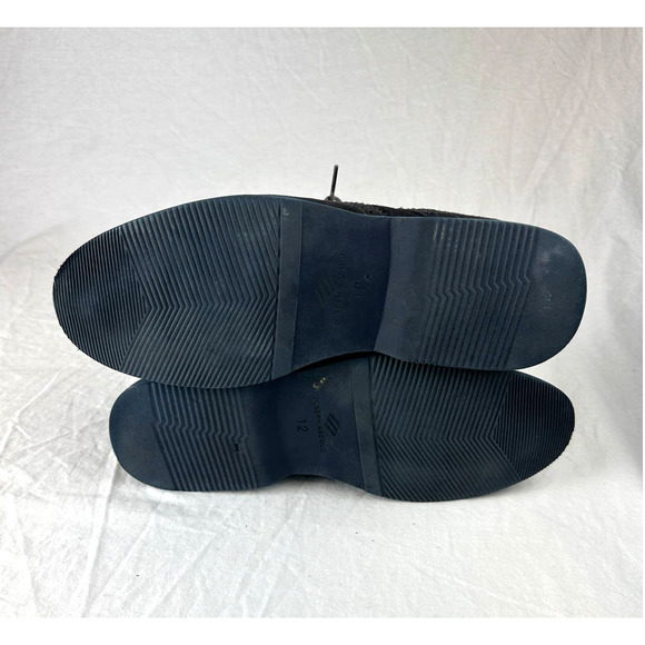 Josef Abboud Gray Grey Suede Oxford Shoe Size 12 - Picture 8 of 9